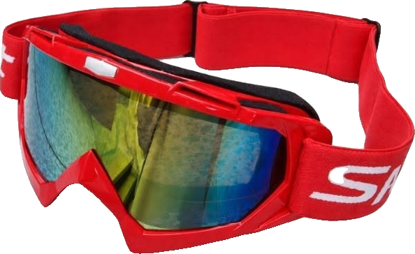 Gafas Goggles Motocross · Rojo